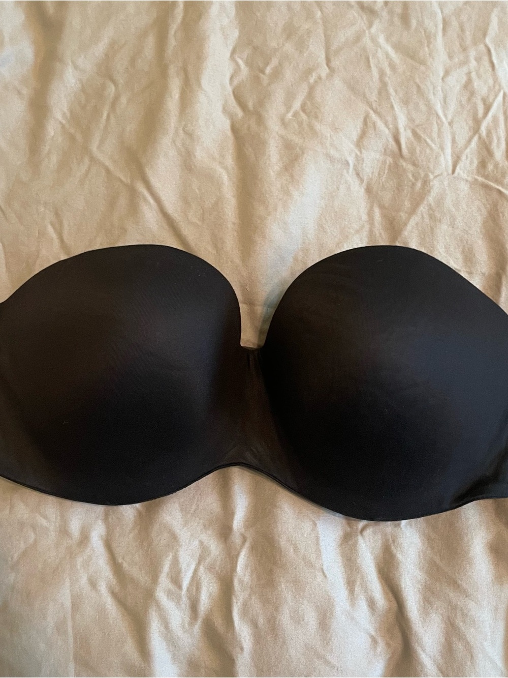 Victoria's Secret Black Strapless Bra